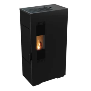 Estufa de Pellet Mini 5kW Negro