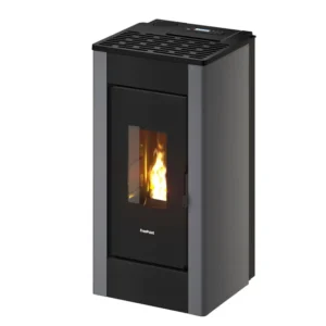 Estufa de pellet estanca FREEPOINT Sharp WiFi 7 kW silver