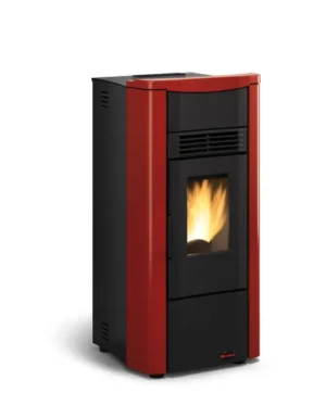 Estufa de pellet LA NORDICA Giusy Evo 7 kW burdeos