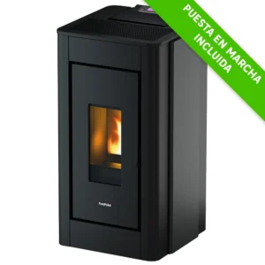 Estufa de pellet FREEPOINT Pretty Airtight 8 kW gris
