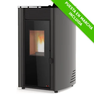 Estufa de pellet REDPOD First Advance 8 kW negra