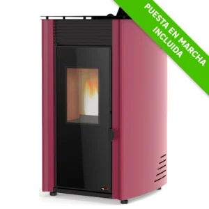 Estufa de pellet REDPOD First Advance 8 kW burdeos