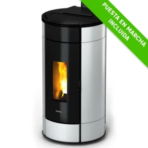 Estufa de pellet FREEPOINT Globe 10,5 kW blanco
