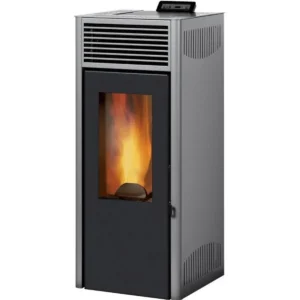 Estufa de pellets modular INVICTA Nola 7 kW - Gris