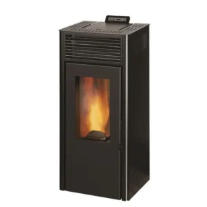 Estufa de pellets modular INVICTA Nola 7 kW - Negro