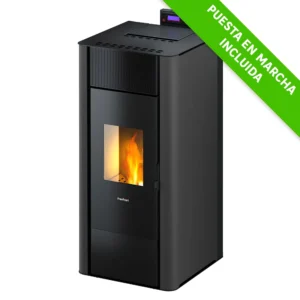 Hidroestufa de pellet estanca FREEPOINT Tesis 16.2 kW antracita