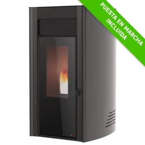 Hidroestufa de pellets REDPOD First Advance 13 kW negra