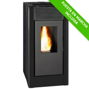 Hidroestufa de pellets TJ Velika 18 kW negra