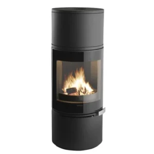Estufa de leña Alcor hermética INVICTA - hierro fundido 6 kW