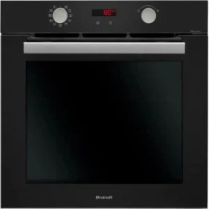 BRANDT BXP5559B Horno de pirólisis empotrado - Negro - Multifunción - Puerta fría - 67l
