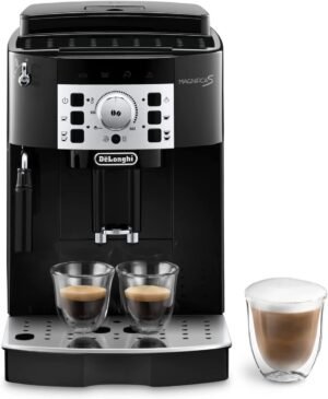 Cafetera espresso De'Longhi Magnifica S, con molinillo ECAM22.110.B, Negro