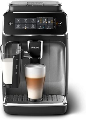 Cafétera Espresso Philips Serie 3200 Latte EP3246/70 automática Go Plata