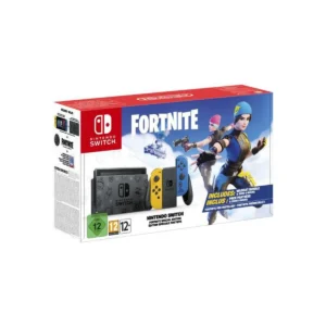 Consola Nintendo Switch - Fortnite Special Edition - Par de Joy-Con azul y amarillo + 2000 V Bucks