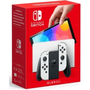 Consola Nintendo Switch (modelo OLED): Nueva versión, Colores Intensos, pantalla de 7 pulgadas - con Joy-Con Blanco