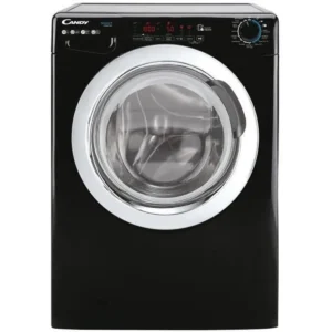 Lavadora ojo de buey CANDY CSS1410TWMCBE-47 - 10k g - Inducción - Vapor - 1400 rpm - Clase A - Conectada - Programas rápidos - Negro