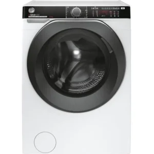 Lavadora ojo de buey HOOVER H-WASH 500 HWP414AMBC/1-S - 14 kg - Inducción - Clase A - 1400 rpm - Blanco - Conectada - Vapor
