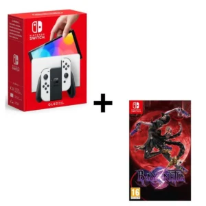 Consola Nintendo Switch (Modelo OLED) + Bayonetta 3 - Juego Nintendo Switch