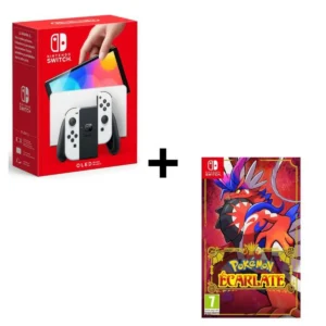 Consola Nintendo Switch (Modelo OLED) + Pokémon Escarlata - Juego Nintendo Switch