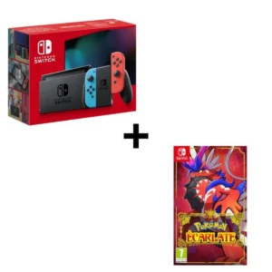 Consola Nintendo Switch Neón + Pokémon Escarlata