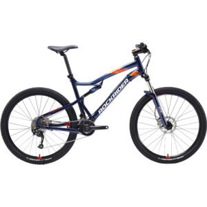 BICICLETA MTB SUSPENDIDA COMPLETA ST 540 S AZUL NARANJA 27.5″