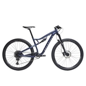 Bicicleta MTB CROSS COUNTRY RACE 100 S Cuadro Aluminio Azul