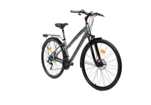 Bicicleta Trekking Pro 28 gris