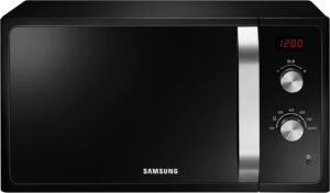 Samsung MS23F300EEK Horno Microondas, Descongelación Rápida y Uniforme, 23 L