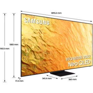 Televisor QLED Samsung NeoQLED QE85QN800B 2022