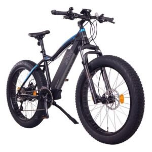 NCM Bikes Aspen Electric Fat-Bike MTB, 250W, 48V 13Ah Batería Negro/azul