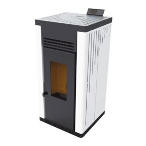 Estufa de Pellets BP-201 K Aire Canalizabl 12 kW Blanco