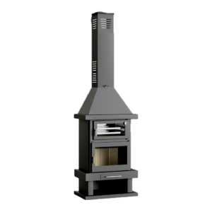 Chimenea de leña frontal con horno C-300 H 10,9 kW