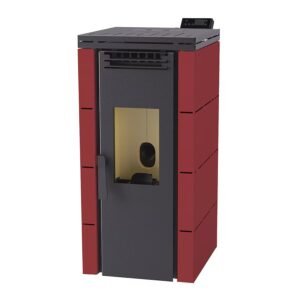 Estufa de Pellets BP-100 8,5 Kw Burdeos