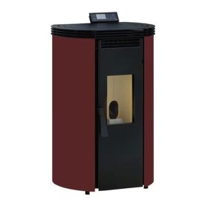 Estufa de Pellets BP-100 C 9,8 kW Burdeos