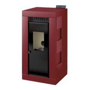Estufa de Pellets Aire Frontal BP-102K 9,8 kW Burdeos