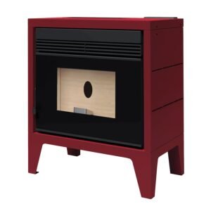 Estufa de Pellets Aire Frontal BP-170K 11,5 kW Burdeos