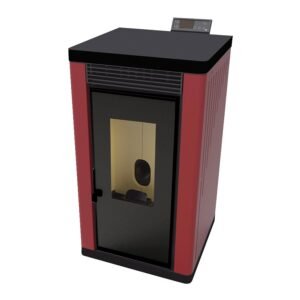 Estufa de Pellets Aire Frontal BP-200K 12 kW Burdeos