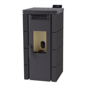 Estufa de Pellets BP-100 8,5 Kw Negro