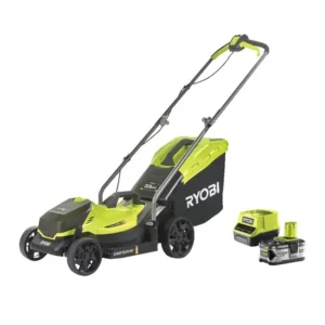 Cortacésped de batería RYOBI RLM18X33B40 18V 4Ah 33 cm ancho de corte