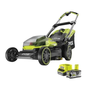 Cortacésped de batería RYOBI RY18LMX40A-150 18V 5Ah 40 cm ancho de corte