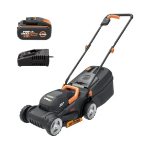 Cortacésped de batería WORX Wg730E 20V 4Ah 30 cm ancho de corte