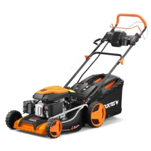 FUXTEC FX-RM5196eS cortacésped de gasolina autopropulsado 4en1 arranque eléctrico con batería ZipGO ancho de corte 51cm, 196cc