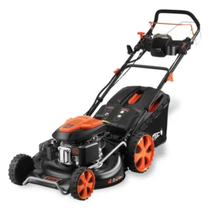 FUXTEC RM5396EsPRO cortacésped de gasolina autopropulsado cortacésped eléctrico autopropulsado 53 cm de anchura de corte 196 cc